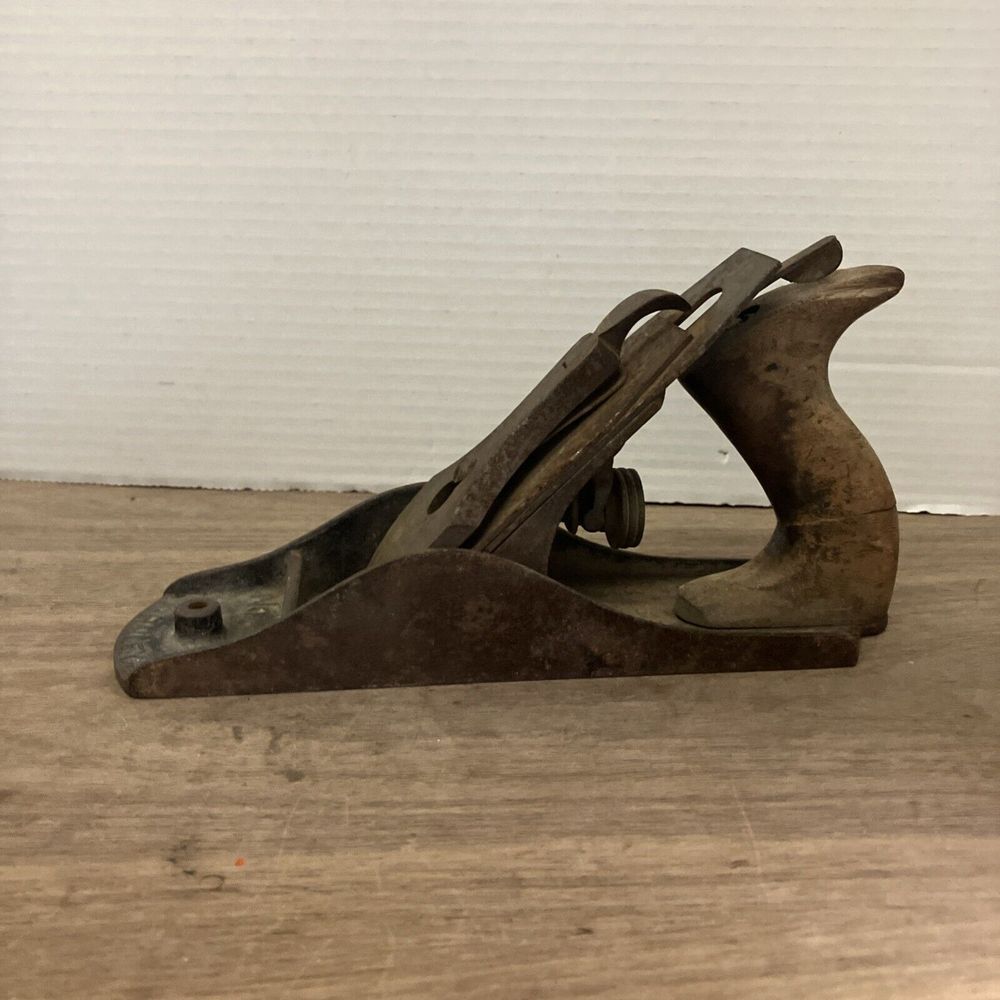 Antique Stanley Bailey No.3 Smooth Plane Type 19‎ Old Woodworking Tools